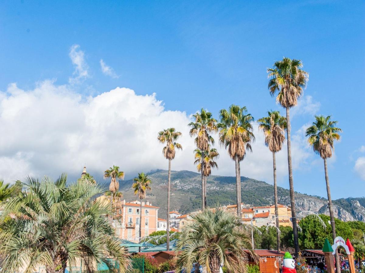Nice Apartment In Menton With Balcony Terrace Buitenkant foto